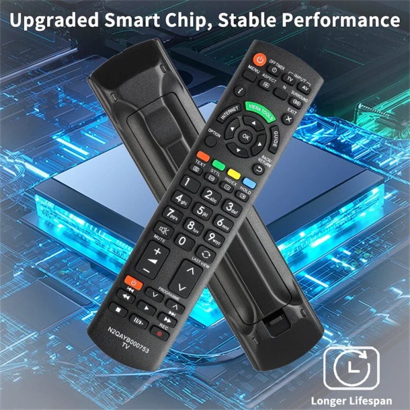 Remote Control Replacement for N2QAYB000753 For Panasonic TV