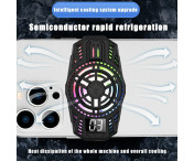 Mobiltelefon Radiator Smartphone Gaming Värmeavledning kylare