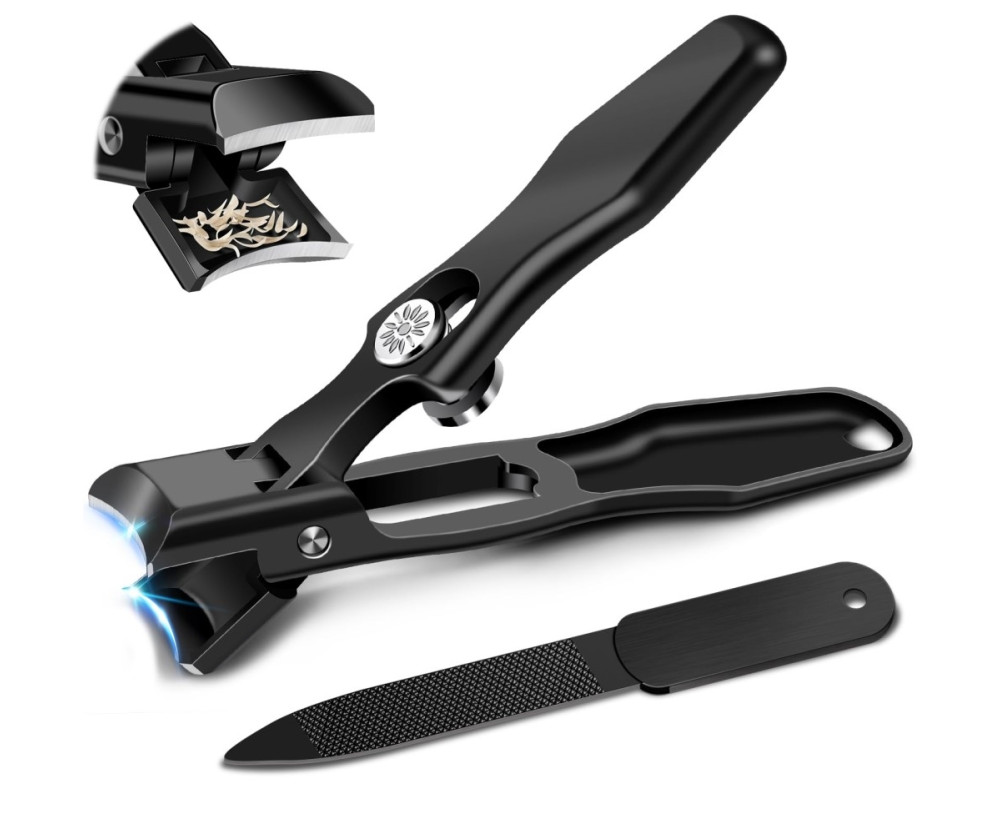 Nagelklippare Rostfritt Stål Fingernaglar Tånaglar Klippare Nageltrimmer Manikyrverktyg