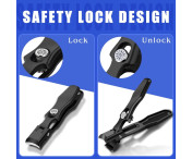 Nagelklippare Rostfritt Stål Fingernaglar Tånaglar Klippare Nageltrimmer Manikyrverktyg