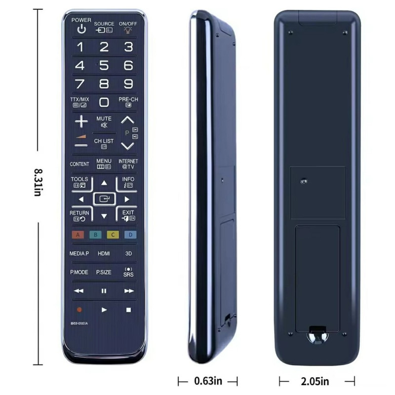 TV fjernkontroll Erstatning for BN59-01051A For Samsung TV