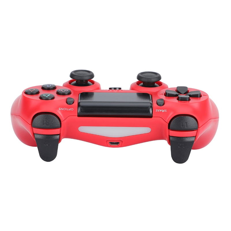 Langaton peliohjain Sony PS4 Bluetooth-peliohjaimelle värinällä - Punainen