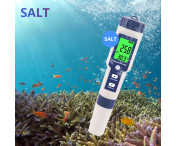 5-i-1 test för vattenkvalitet EC Ph TDS Temperatur Salinitet