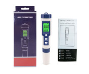 5-i-1 test för vattenkvalitet EC Ph TDS Temperatur Salinitet