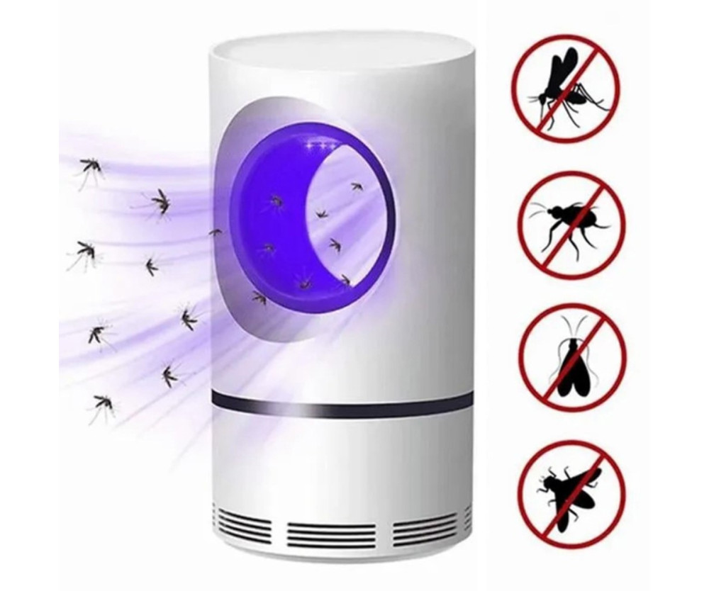 UV-attraktionsljus Mosquito Killer USB Elektrisk Bug Zapper