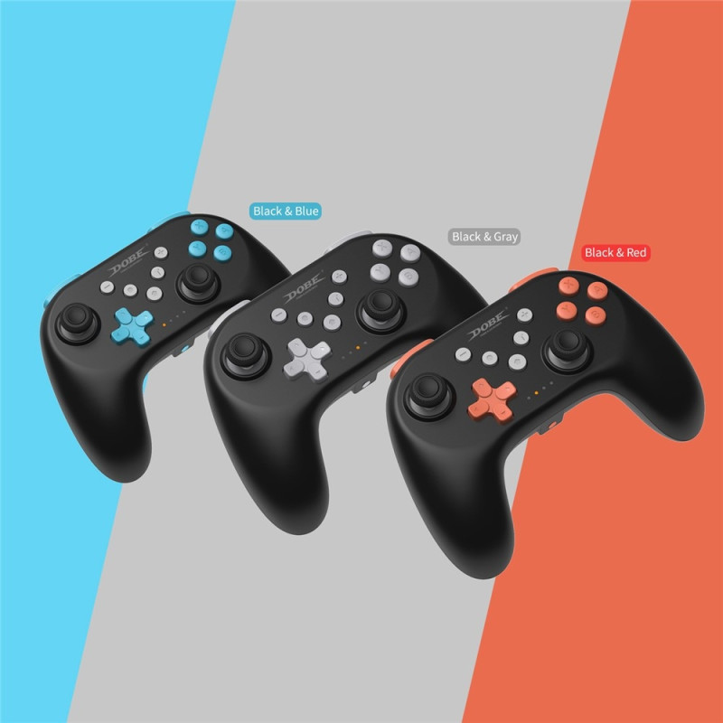 Wireless Bluetooth Controller for Nintendo Switch 1+2+OLED Vibration Black/White