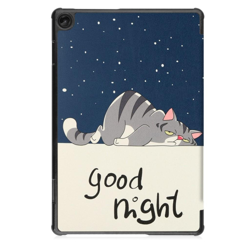 For Lenovo Tab M10 (Gen 3) Trifold Stand Cover - Cat