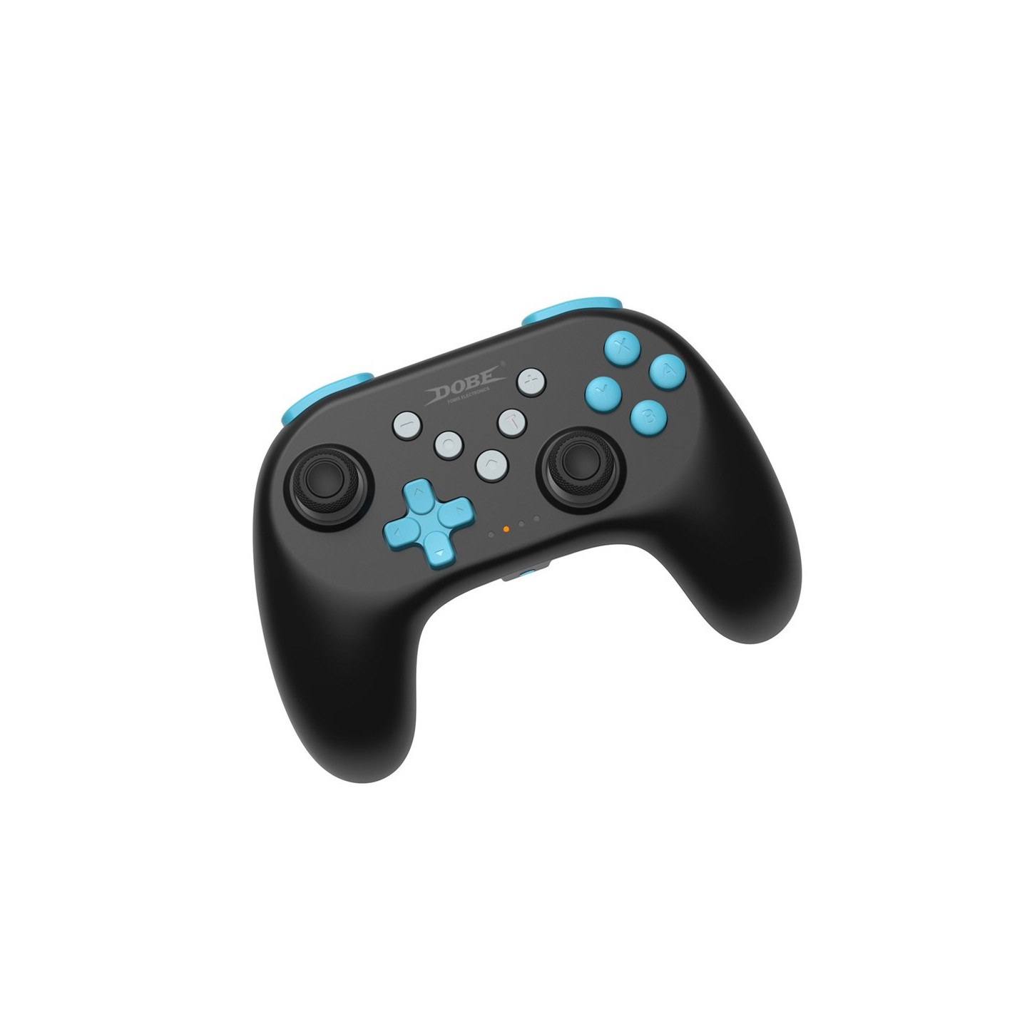 Trådløs Bluetooth-controller til Nintendo Switch 1+2+OLED Vibration Sort/blå