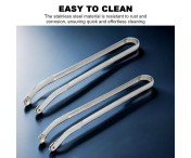 BBQ Tång Rostfritt stål Grill Grillklämma