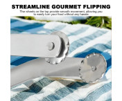 BBQ Tång Rostfritt stål Grill Grillklämma