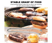 BBQ Tång Rostfritt stål Grill Grillklämma