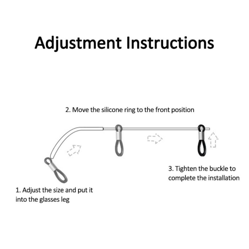 Eye Glasses Lanyard Anti - falling Eyeglass Holder Fixing Strap