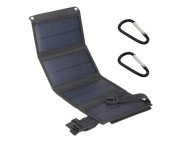 20W Vikbar Solpanel Bärbar Kraftstation Generator USB-laddare