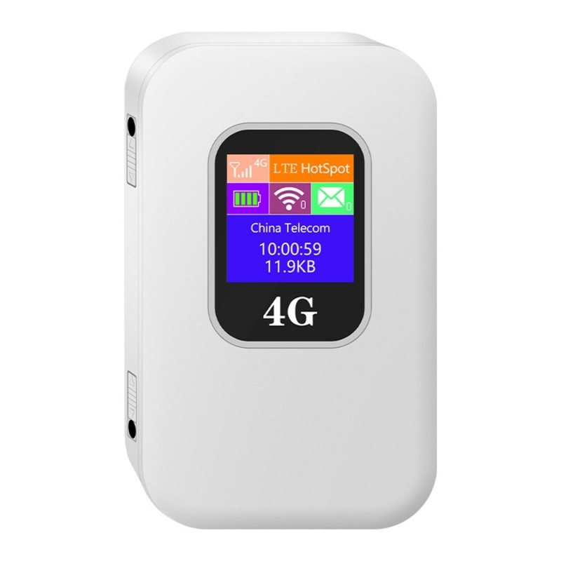 4G LTE -mobiili WiFi-reititin 2 antennia WiFi 6 300 Mbps Hotspot Euraasian versio