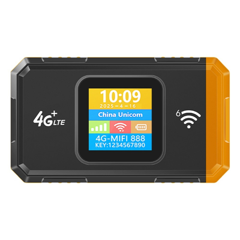 WiFi6 Bærbar 4G LTE Mobil Hotspot-ruter 300 Mbps Trådløs Modem Eurasisk Versjon