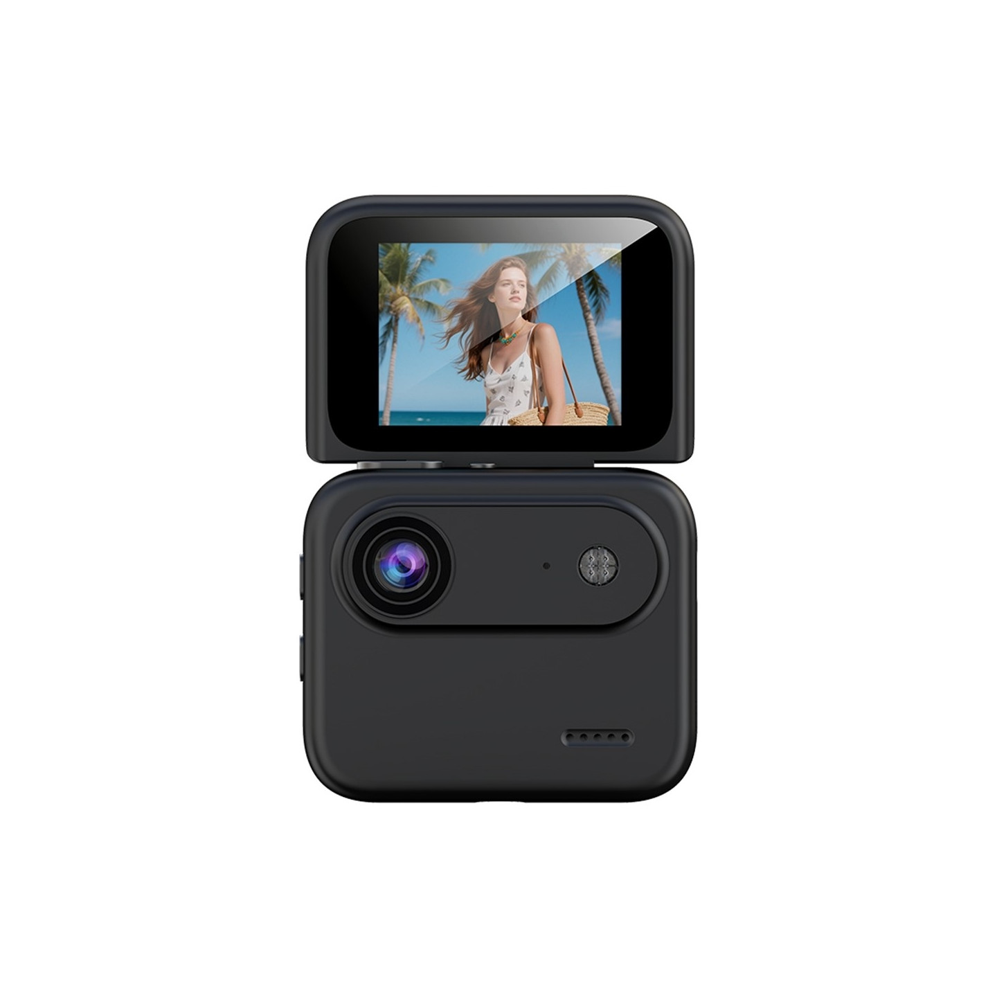 Kamera 2.0" Actionkamera Sammenklappelig skærm Foto Videooptagelse Sportskamera