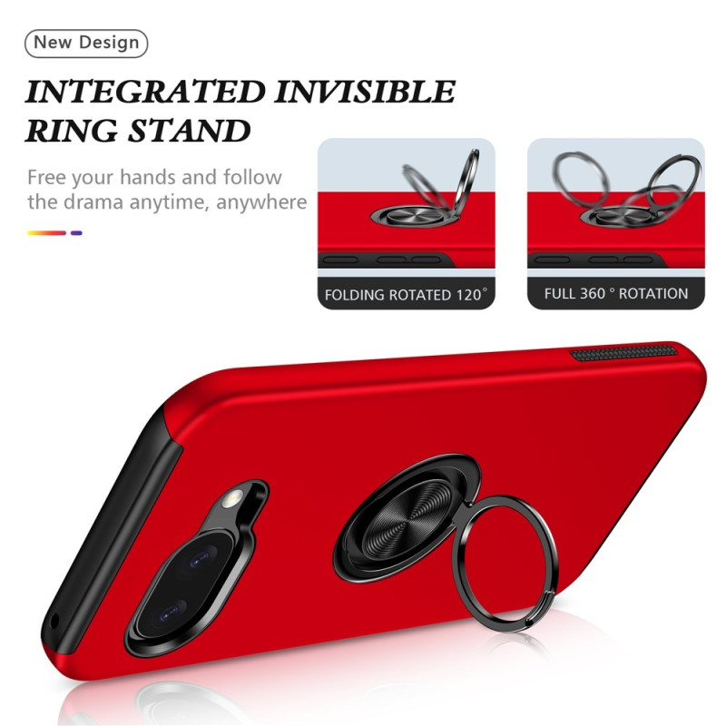 For Google Pixel 10a Skal Finger Ring Kickstand Hybrid Case