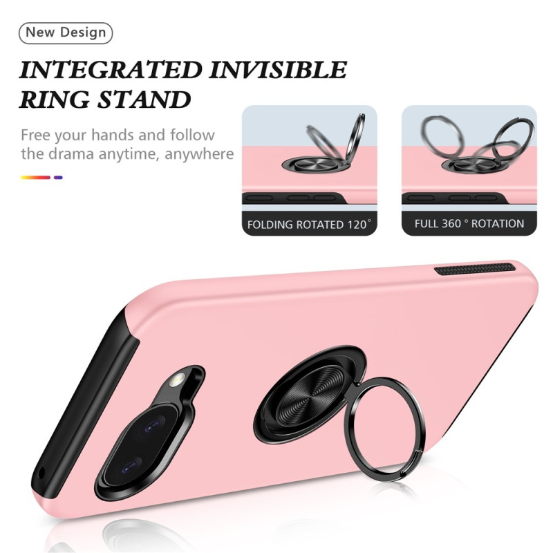 For Google Pixel 10a Skal Finger Ring Kickstand Hybrid Case