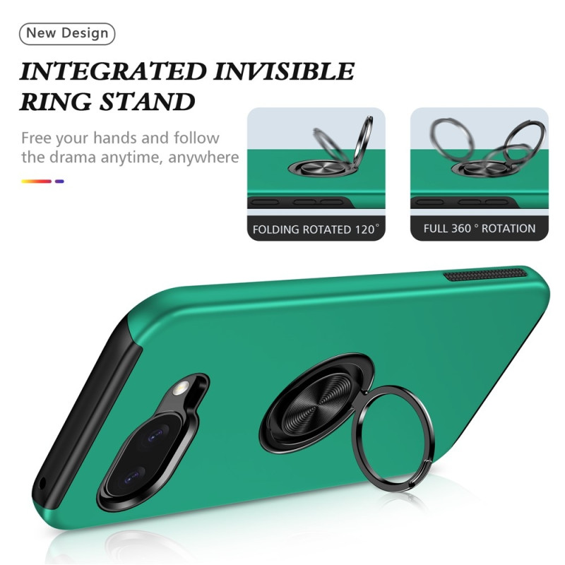 Til Google Pixel 10a SkalFingerring Kickstand Hybrid Taske