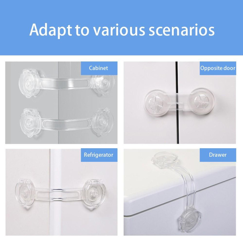 Cupboard Cabinet Door Drawer Baby Safety Lock Children Security