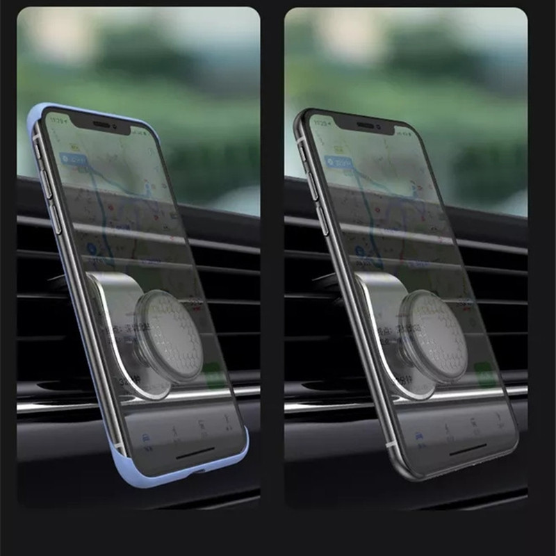 Car Holder for Mobile Phone Cellphone Holder Magnetic L-Shaped Air Vent