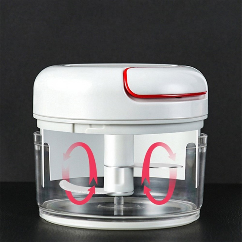 Kitchen High Speed ​​Chopper Shredder Manual Meat Grinder Fruit Vegetable Cutter