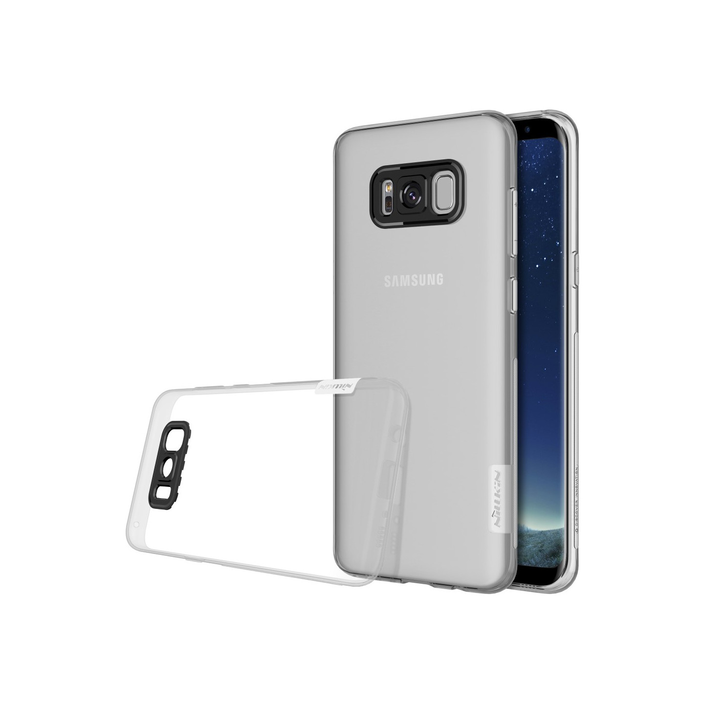 NILLKIN Samsung Galaxy S8 Plus 0.6mm termoplastisk polyuretan - Gjennomsiktig