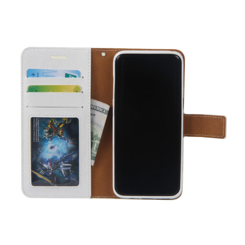 Samsung Galaxy S8 - 2 i 1 plånbokscase / Skal - White