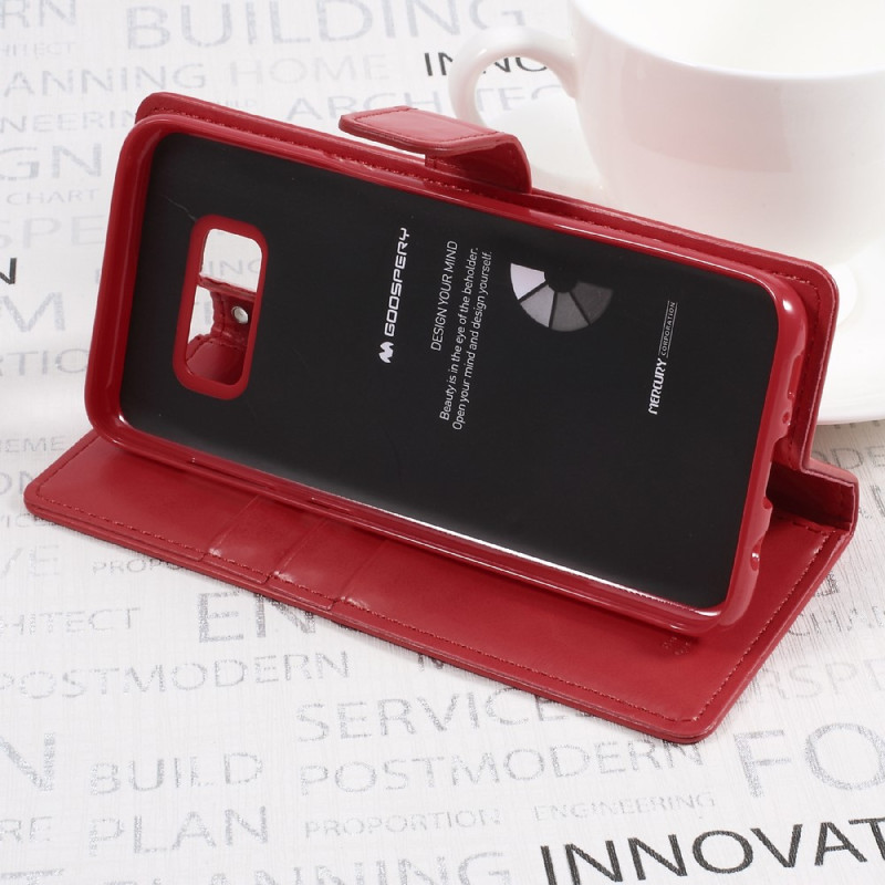 MERCURY GOOSPERY Sininen Moon Samsung Galaxy S8 Plus - Punainen