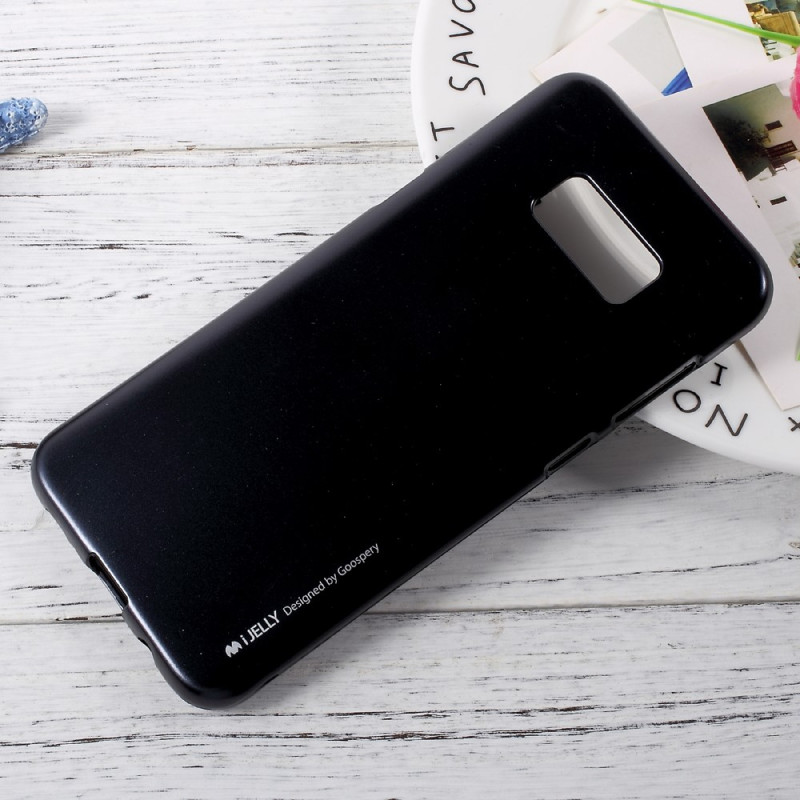 Mercury GOOSPERY Jelly TPU Deksel til Samsung Galaxy S8 Plus - Svart
