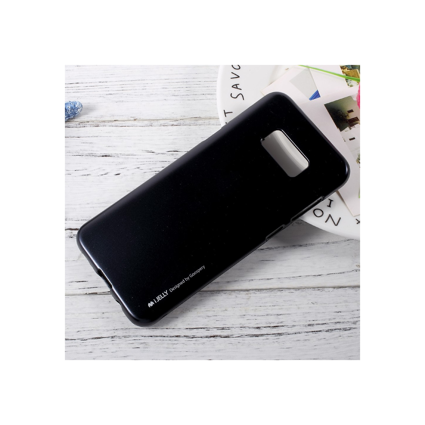 Mercury GOOSPERY Jelly TPU Cover til Samsung Galaxy S8 Plus - Sort