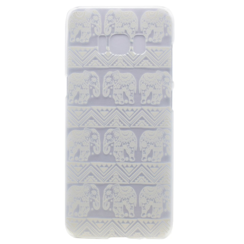 Samsung Galaxy S8 Deksel - Tribal Elephants