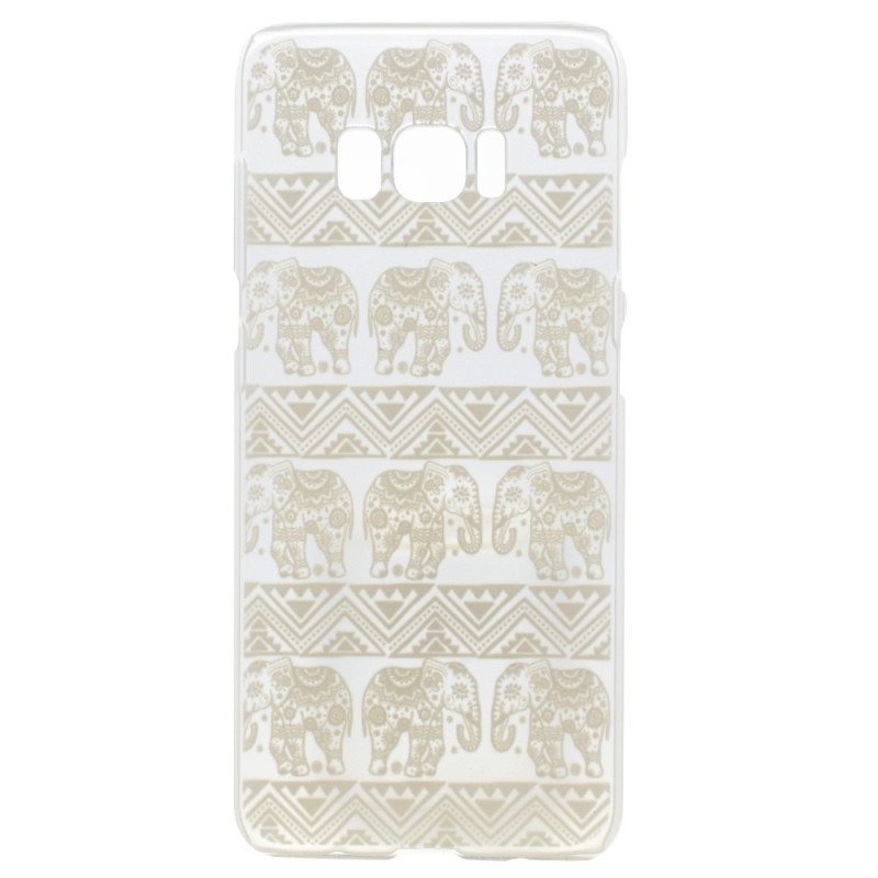 Samsung Galaxy S8 Cover - Tribal Elephants