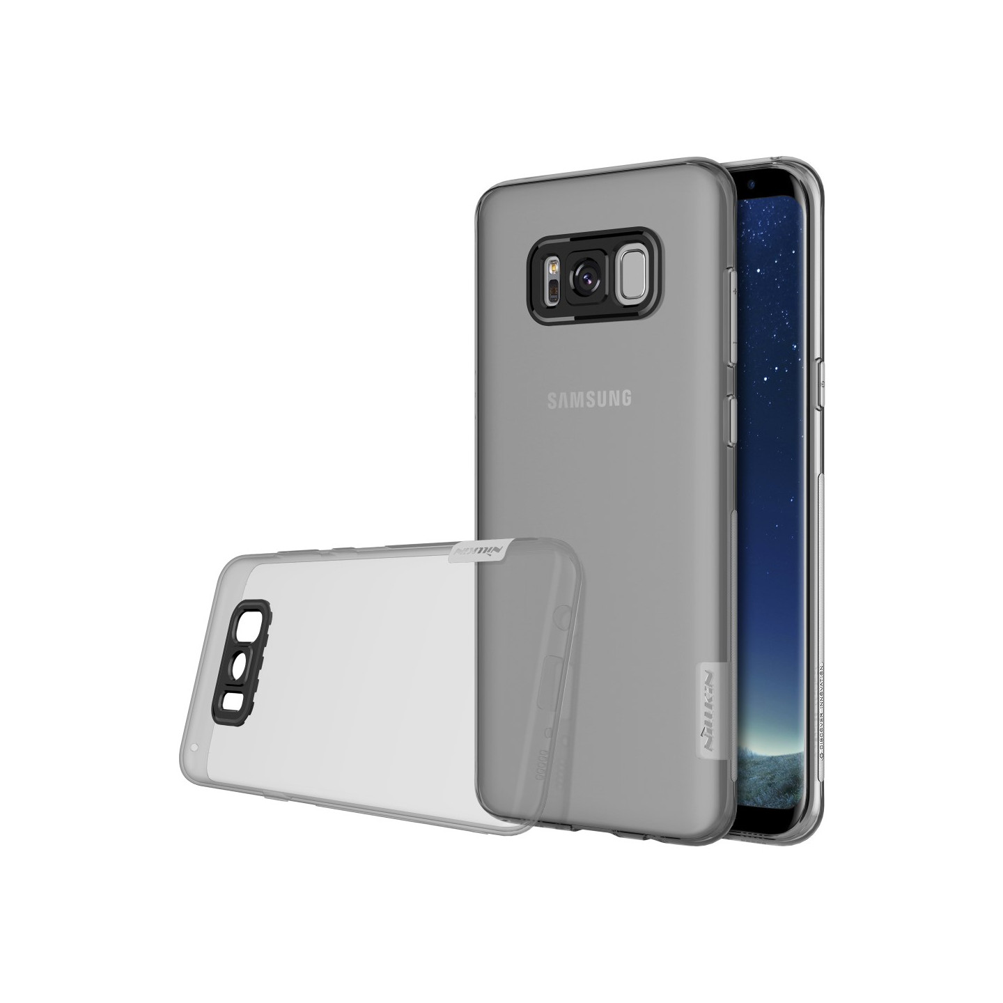 NILLKIN Samsung Galaxy S8 Plus Nature Series 0.6mm TPU - Harmaa