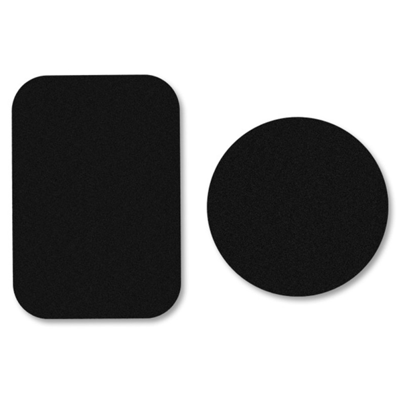 2x2 stk. metallplate til mobiltelefonholder Klistremerke til mobiltelefonholder