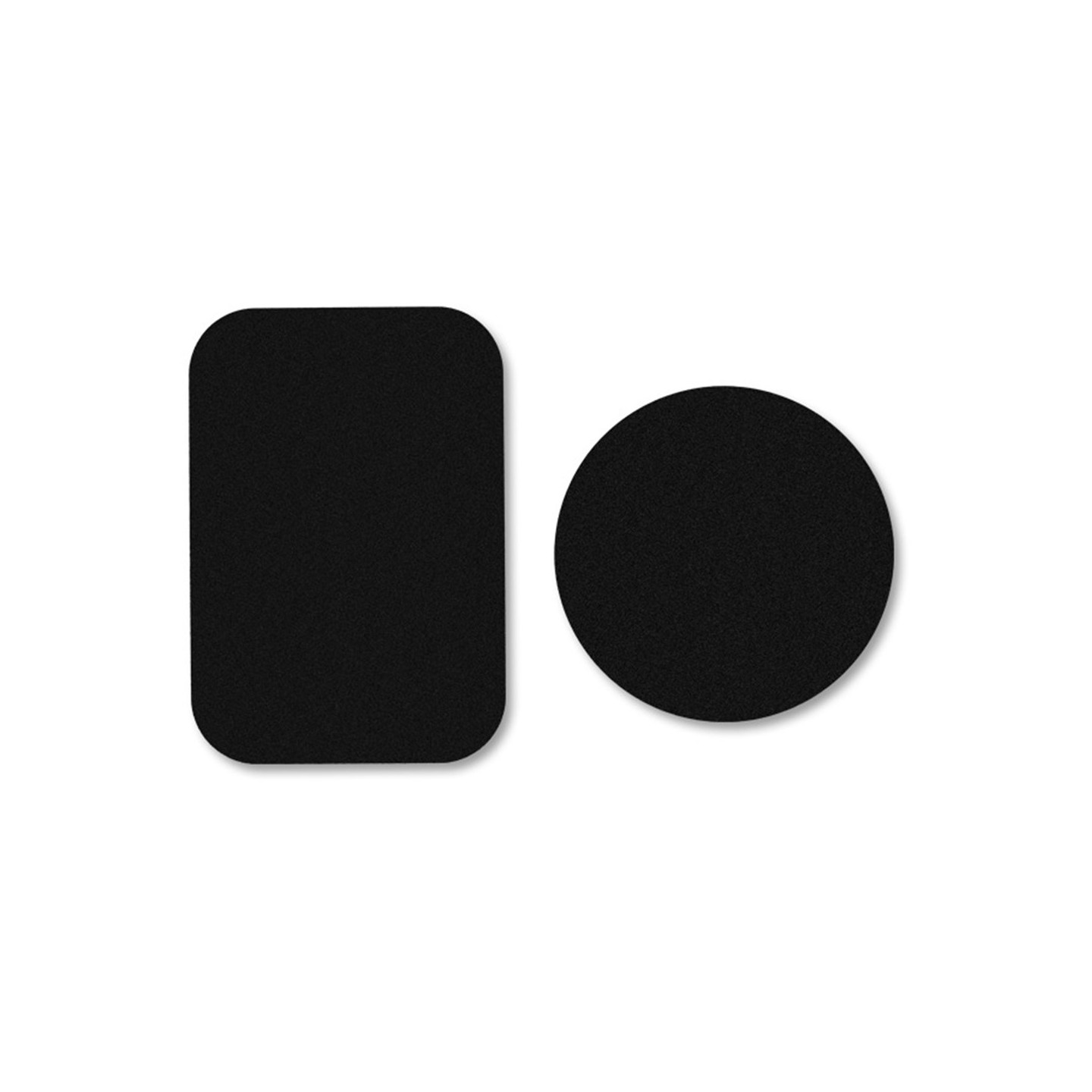 2x2 stk. metallplate til mobiltelefonholder Klistremerke til mobiltelefonholder