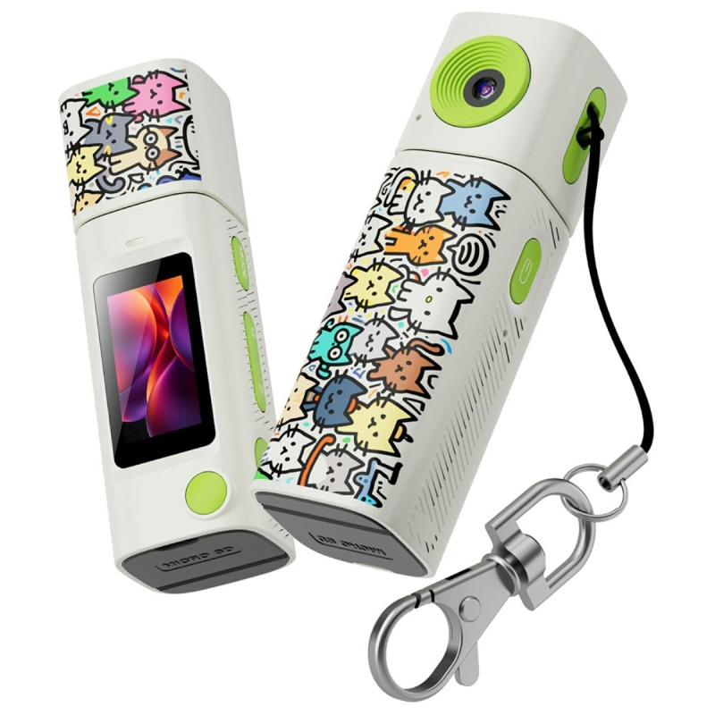 G10 Mini Camera 0.96" Screen 2K HD Video Camera 230 Degree Rotatable Lens