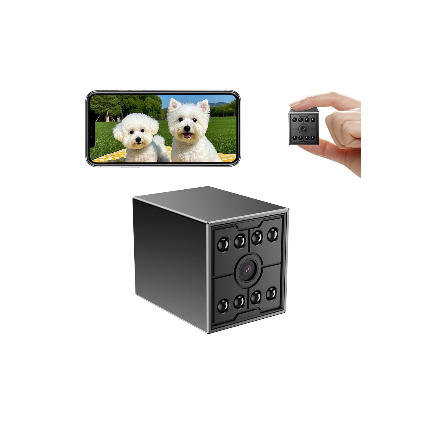WiFi HD Mini Night Vision Camera Remote Monitoring Motion Detection Security Camera