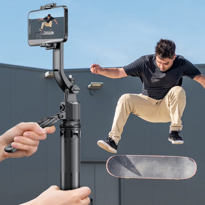 CYKE C17 AI Intelligent Ansigtssporingsstativ Live Streaming Selfiestang