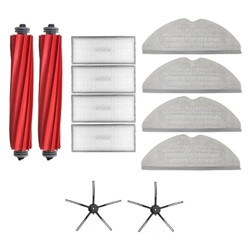 Maintenance Kit Accessories for Roborock S7 Maxv / Plus / Ultra Robot Vacuum Cleaner