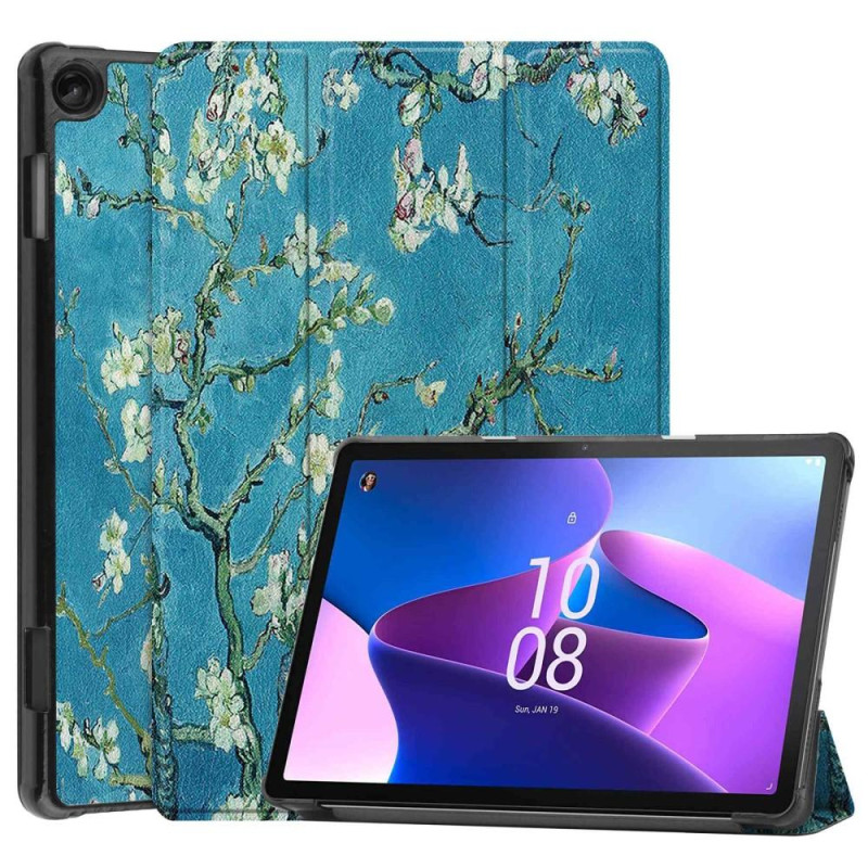 Trifoldbart deksel til Lenovo Tab M10 Gen 3 - Blossom