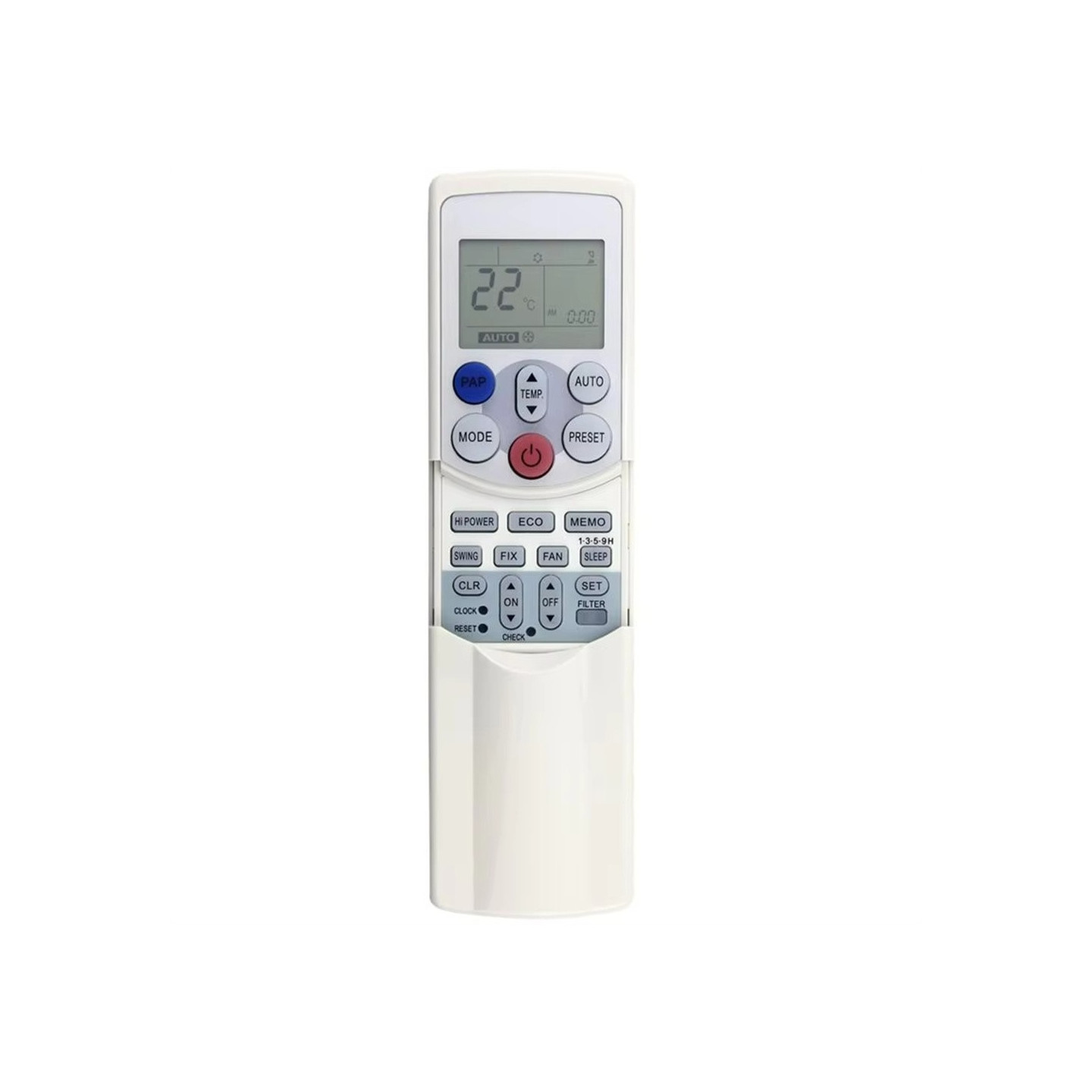 Erstatning fjernkontroll for WH-H01JE for Toshiba klimaanlegg