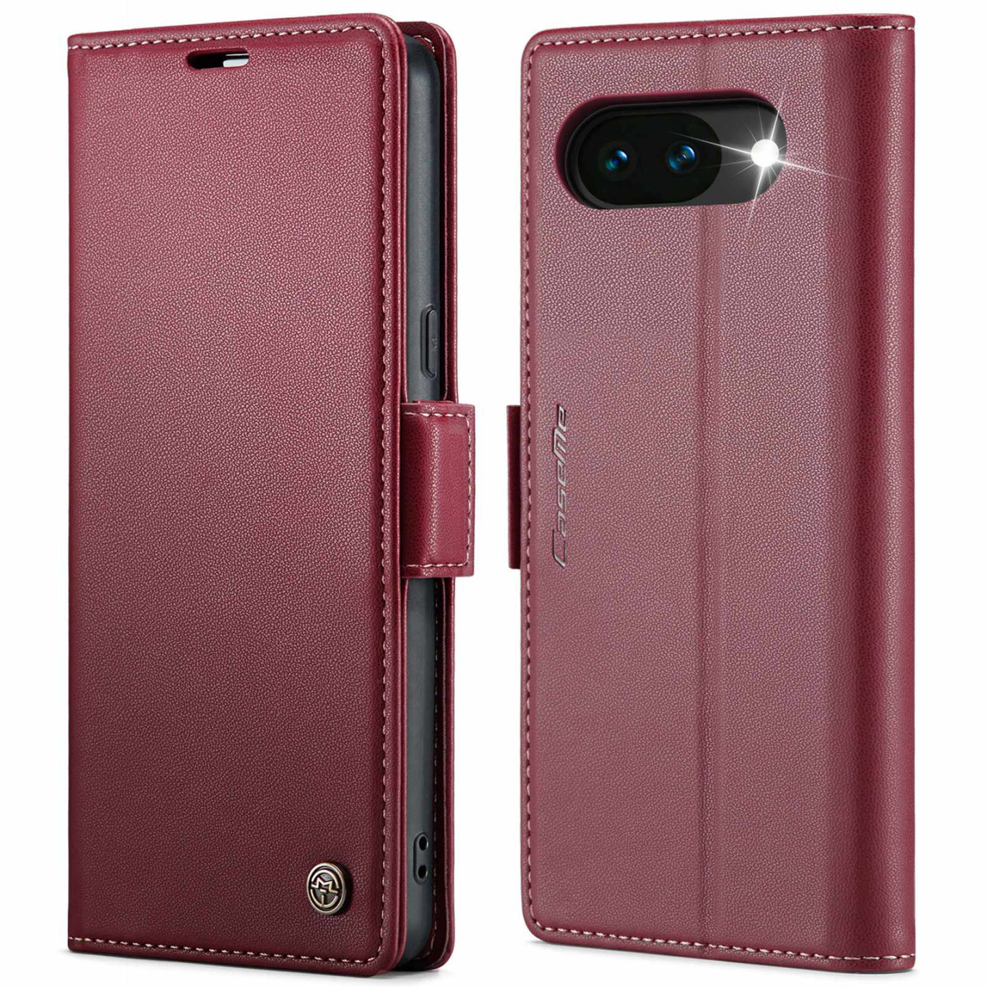 CASEME For Google Pixel 10a RFID Blocking Wallet Phone Cover