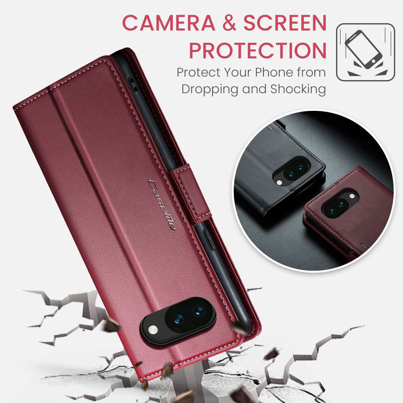 CASEME Google Pixel 10a RFID Suojattu Lompakkokotelo