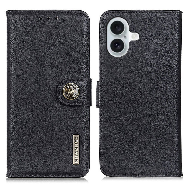 KHAZNEH For iPhone 17 Wallet Stand Case