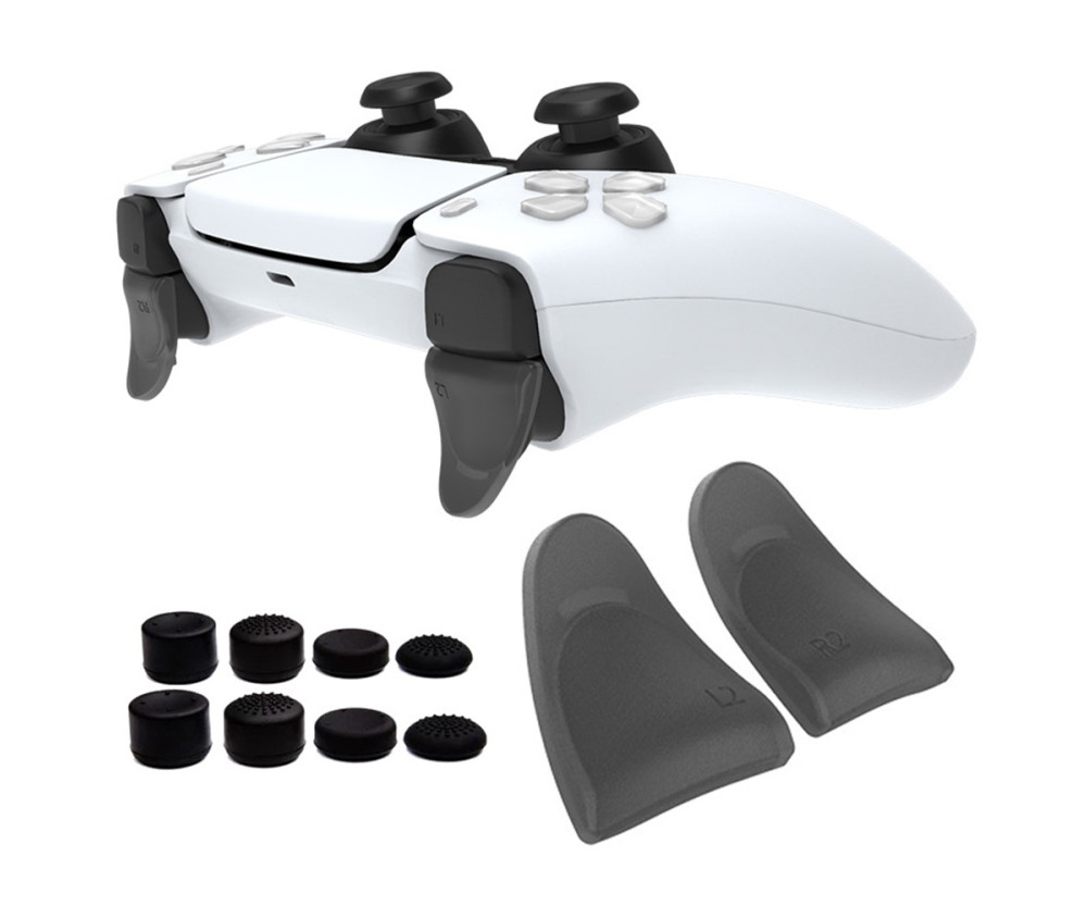 Förlängd triggerknapp för Sony PS5 L2 / R2 Trigger + Key Cap