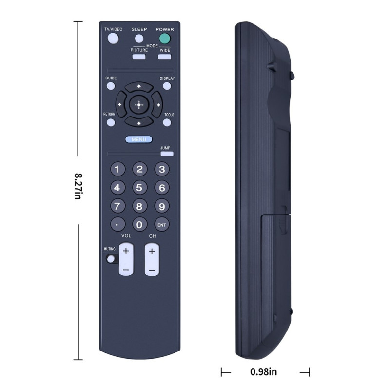 Kaukosäätimen vaihto RM-YD021:lle Sony TV:lle