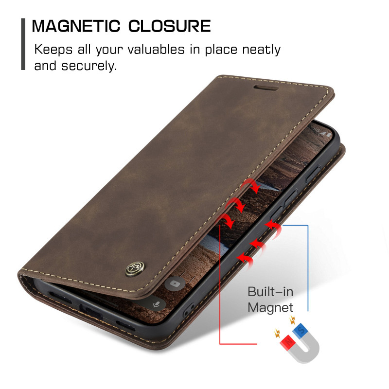 CASEME For Google Pixel 10A Case Card Holder Stand Phone Cover