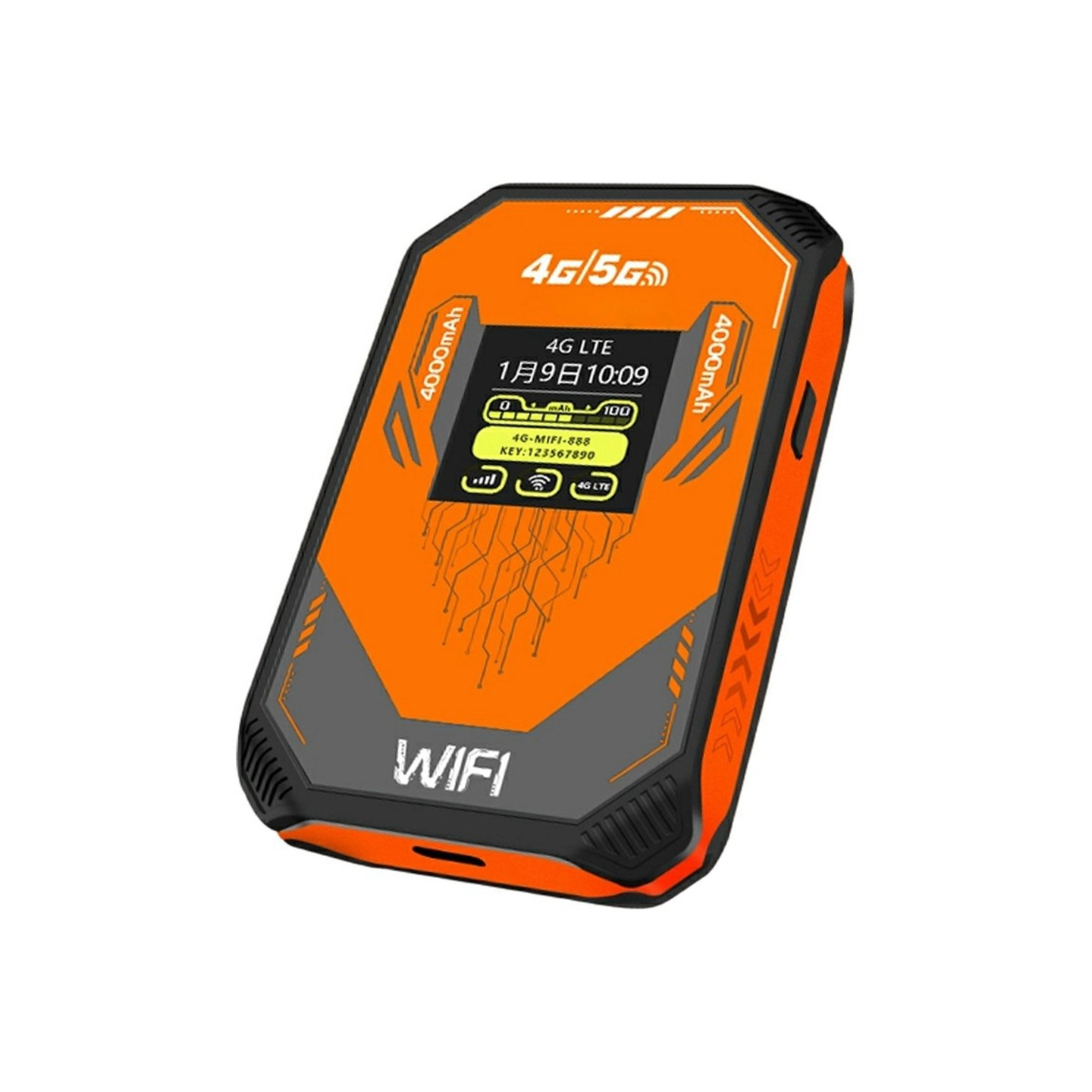 Euraasialainen versio 4G WiFi -reititin MiFi-hotspot SIM-korttipaikka mobiili langaton modeemi