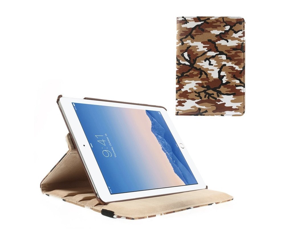 Fodral iPad Air / Ipad 5, 360 rotation Kamouflage